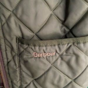 Barbour liner (classic tartan inside)